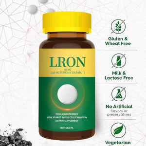 फैट्रस सल्फेट ओएम खनिज स्वस्थ आहार पूरक से लौह टैबलेट की आपूर्ति करता है - Product Image 3