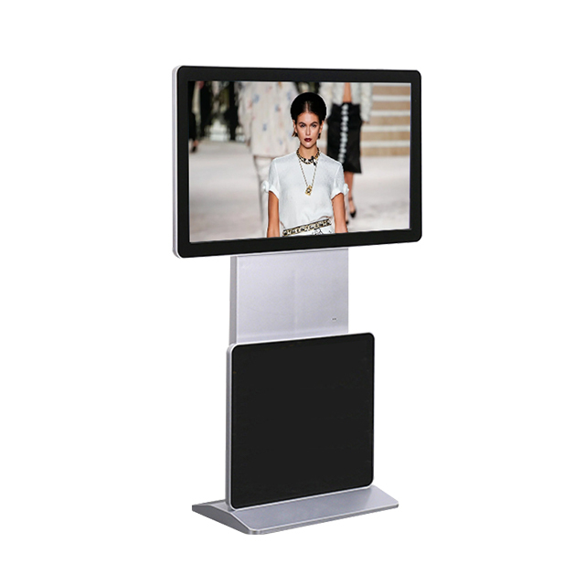 Floor Stand Digital Signage Display Smart Interactive Kiosk Rotated Touch Screen 55 Inch
