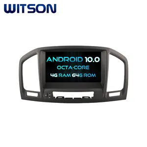 WITSON אוקטה ליבות (שמונה Core) אנדרואיד 10.0 זוגי דין DVD לרכב GPS עבור אופל INSIGNIA 2008-2011 4G ROM 1080P מסך מגע 32GB ROM