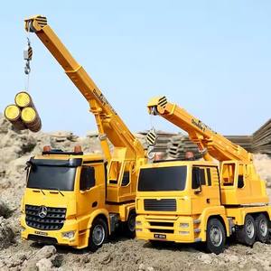 Camion <span class=keywords><strong>grue</strong></span> télécommandé à l'échelle 1/20 Double E, <span class=keywords><strong>jouet</strong></span> 2,4 GHz, 10 canaux, E526-003, camion de chantier électrique à télécommande, passe-temps pour enfants - Product Image 3