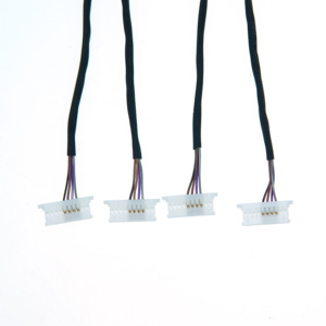 Aangepaste SHR 4P naar Molex 10-pins kabel, 1.25 pitch microconnector draadboom voor precisie machines, robotautomatisering en apparatuur. - Product Image 4
