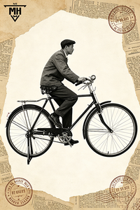 <span class=keywords><strong>Bicicletta</strong></span> vintage <span class=keywords><strong>da</strong></span> <span class=keywords><strong>28</strong></span> pollici accattivante per il pendolarismo urbano, bici retrò per fotografia, bici vintage con manubrio a goccia in stile antico - Product Image 5