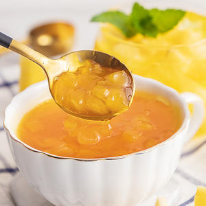 Confiture d'ananas de vrais fruits légers de 2,5 L avec emballage de sac de bouteille certifié de sécurité alimentaire de pulpe <span class=keywords><strong>pour</strong></span> les magasins de thé aux fruits et de thé à bulles - Product Image 2