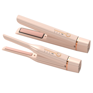 <span class=keywords><strong>Lisseur</strong></span> et bigoudi 2 en 1 Créez des cheveux <span class=keywords><strong>avec</strong></span> des <span class=keywords><strong>boucles</strong></span> intérieures <span class=keywords><strong>Boucles</strong></span> ondulées Styles lisses et droits - Product Image 1