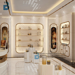 Cao cấp nước hoa hiển thị Showcase thiết kế Nước hoa hiển thị Kệ tùy chỉnh nước hoa hiển thị đứng cho cửa hàng bán lẻ - Product Image 4