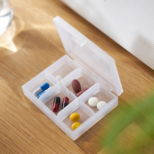 Travel Pillbox 7-Day Compartmentalized Portable Medicine Storage Case for Daily Medication Organization - Product Image 3