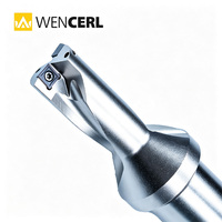 Outil de perçage profond WENCERL 15,5-20 mm, forets CNC à lame simple indexable Sp Wc, forets à insert pour machine à tourner
