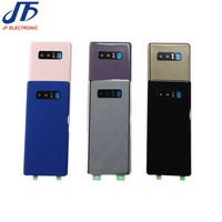 Casing Pintu Belakang untuk Samsung Galaxy Note 8 N950 Penutup Baterai Kaca Belakang Dengan Lensa Kamera