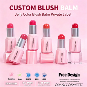 Stick de <span class=keywords><strong>blush</strong></span> crémeux végétalien minéral haute pigmentation, étanche, personnalisable avec logo, pour carnations claires, faible MOQ – Meilleures ventes - Product Image 1
