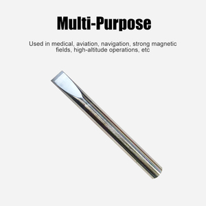 HENITUER T1097 Titanium <strong>Tools</strong> Non Magnetic Titanium Flat Chisel Suitable for Household Medical Aviation Fields - Product Image 4