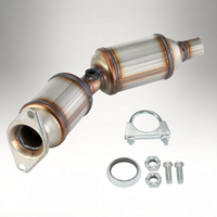 Convertisseur catalytique à 3 voies en acier inoxydable pour Toyota Prius 1.8L 2010-2015, pièces automobiles OEM ODM de haute qualité Pt/Pd/Rh