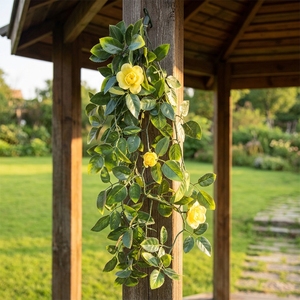 Plantas Decorativas Artificiales Preservadas ILive con Flores para Jardín - Product Image 2