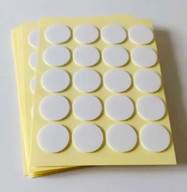 Inclui dupla face adesiva e redonda Dot adesivos sem vestígios adesivo adesivo fita Dot para parede Tile Decorações Imagem