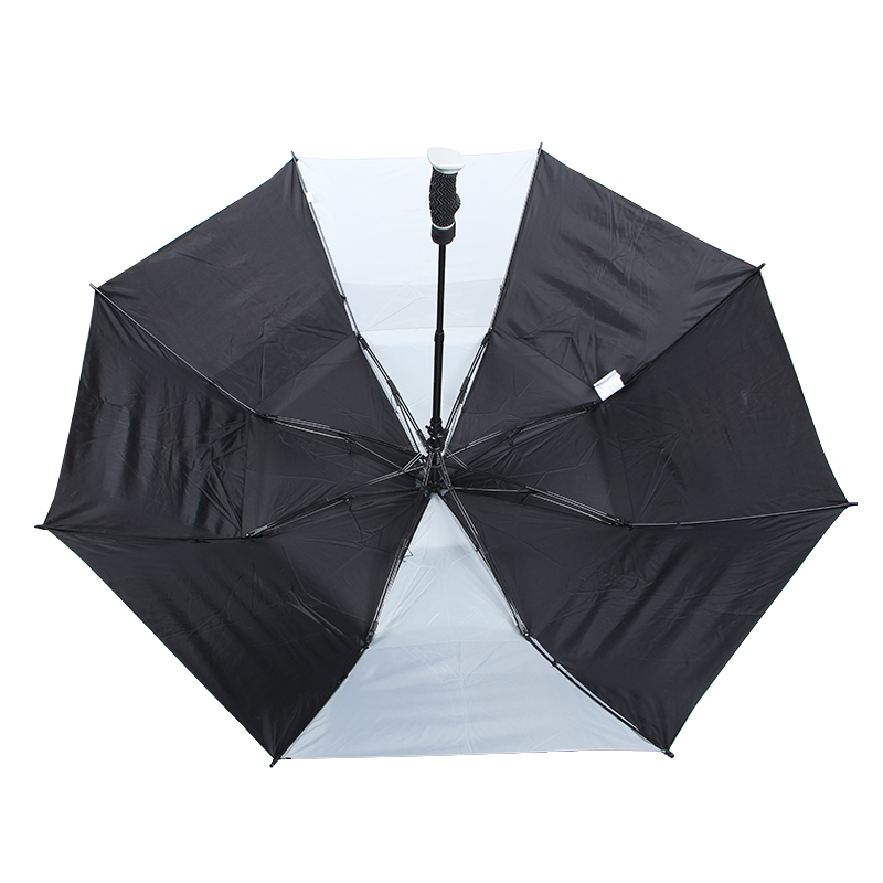 Extra Large Publicité Double Couche Auvent Conduit Deux 2 Pliant Pliable Parapluie de Golf