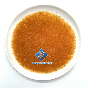 2-4mm Type A Granulated Silica Gel Beads Blue/Orange/White Color Silica Gel Desiccant Air Purification Agent