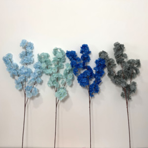 <span class=keywords><strong>Flor</strong></span> de cerezo falsa de seda 3 cabeza popular <span class=keywords><strong>flor</strong></span> rama de árbol <span class=keywords><strong>flor</strong></span> <span class=keywords><strong>Artificial</strong></span> Sakura flores de cerezo felpa para boda decoración del hogar - Product Image 2
