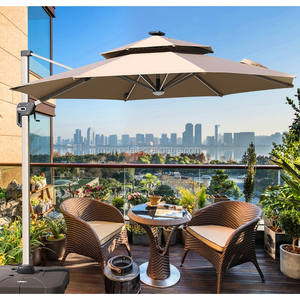 <span class=keywords><strong>Parasol</strong></span> design moderne <span class=keywords><strong>avec</strong></span> lumière solaire LED <span class=keywords><strong>Parasol</strong></span> spacieux <span class=keywords><strong>avec</strong></span> bras hydraulique - Product Image 6