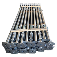 Puntales de Acero para Andamios de Construcción XSY, Técnica ERW, Longitud Ajustable 800mm-6000mm, Espesor de Pared 1.5-4.0mm