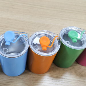 Topjlh personalizado impreso miniatura Mini vaso <span class=keywords><strong>de</strong></span> chupito Mini vaso sublimación con tapa llavero Metal paja <span class=keywords><strong>vasos</strong></span> <span class=keywords><strong>de</strong></span> chupito - Product Image 6