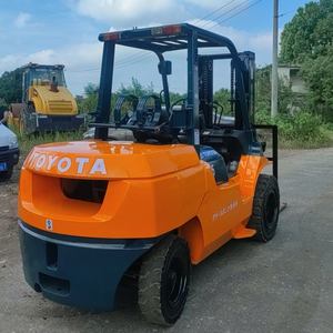 Gebruikte <span class=keywords><strong>Toyota</strong></span> 4.5 Ton Radiator Heftruck Diesel Heftruck <span class=keywords><strong>Fd45</strong></span> Heftruck In Goede Staat Voor Hete Verkoop - Product Image 5