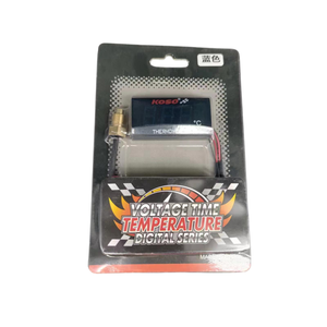 <span class=keywords><strong>KOSO</strong></span>-<span class=keywords><strong>Compteur</strong></span> de température d'eau carré monochrome universel 24V tactile en plastique fin - Product Image 1