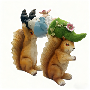 Venta al por mayor <span class=keywords><strong>de</strong></span> resina Festival decoración divertidas figuritas <span class=keywords><strong>de</strong></span> Gnomo para la decoración del hogar <span class=keywords><strong>de</strong></span> primavera - Product Image 1