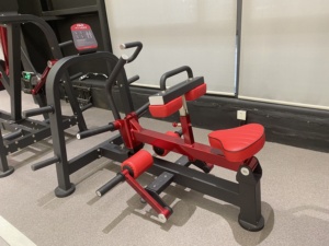 Équipement de gymnastique commerciale veau Super Horizontal soulever jambe <span class=keywords><strong>presse</strong></span> Machine plaque chargée veau assis - Product Image 2