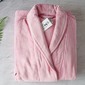 De gran tamaño 3xl bata de baño 100% algodón de terciopelo bata cuello barroco bata de baño para hombres - Product Image 4