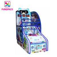 Équipement de jeux pour enfants Machine de jeu d'arcade de basket-ball à pièces de monnaie Machine de jeu de tir de basket-ball