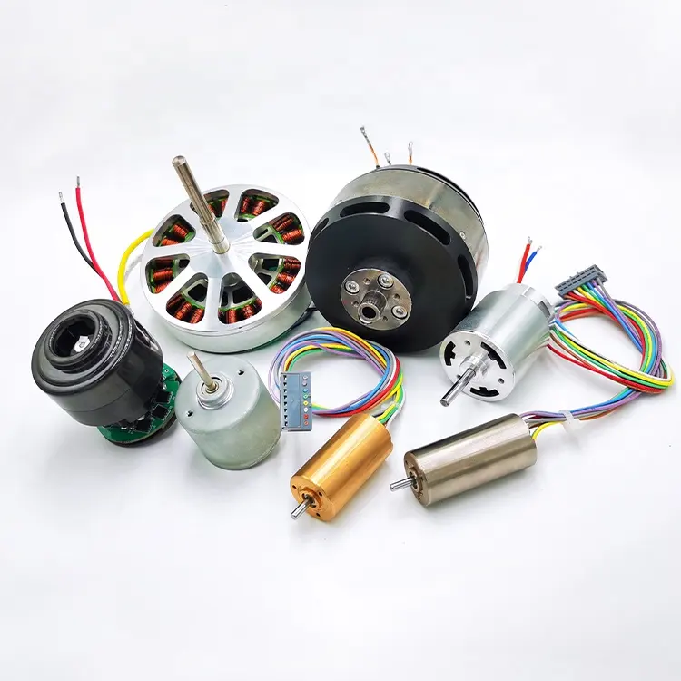 Kinmore manufacturer 12v 18v 24v 48v bldc motor 12 24 volt 28mm 45mm outrunner brushless electric dc motor with neodymium magnet