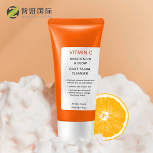 Commercio all'ingrosso Private Label Vegan idratante sbiancante per il viso lavata per la pulizia profonda della pelle schiarente vitamina C detergente per il viso - Product Image 2