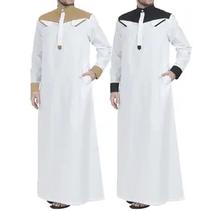 Limanying Hot Selling Fashion Abaya Turkse Gewaad Moslim Thobes Mens Dubai Saudi Moslim Jurk Voor Mannen