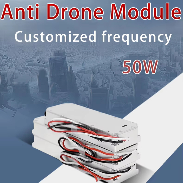Hot Selling Customized Wide Band 4990-5945MHz Frequency 50W Drone Signal Defense DJI Anti-UAV System Signal Module