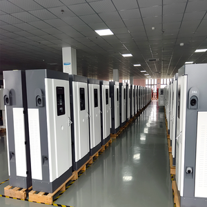 Nouvelle station de recharge pour flotte de véhicules électriques 350 kW avec écran LCD 7 pouces, recharge rapide CC 240 kW, double connecteur CCS/GBT, borne de recharge au sol pour voitures - Product Image 5