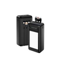 Banco de Energía Solar de 22.5w y Alta Capacidad de 40000 mAh para Carga Rápida de Teléfonos, Powerbank de 40000 mAh para iPhone, Venta al Por Mayor Personalizada