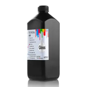 Super color 1000ML Öl basierter Inkjet DTF Film Transfer Ink UV-Lack Für XP600 L1800 R1390 L805 Drucker