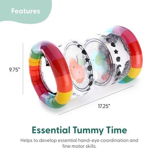MAKE WAVES Juguete Inflable de PVC Suave, Impermeable y Plegable para Bebés de 6 a 12 Meses, Rodillo para Estimulación Temprana en Todas las Estaciones - Product Image 3