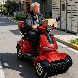 Scooter électrique à quatre roues certifié CE pour seniors avec batterie au lithium amovible - Vente flash - Product Image 2