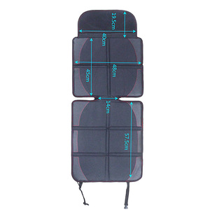 Funda Protectora para Asiento Trasero de Coche, Antideslizante, de Poliéster Negro, para Mascotas - Product Image 5