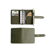 Agenda 2026 M5 en similicuir style vintage, pages personnalisables pour la planification quotidienne professionnelle, 40 feuilles