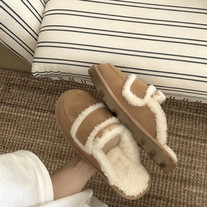 Marca de Diseño de Lujo Ofrece Zapatos de Lana para Mujer Hechos a Medida, de Alta Calidad, Cálidos, con Suela Gruesa Antideslizante y Forro de Borrego - Product Image 2