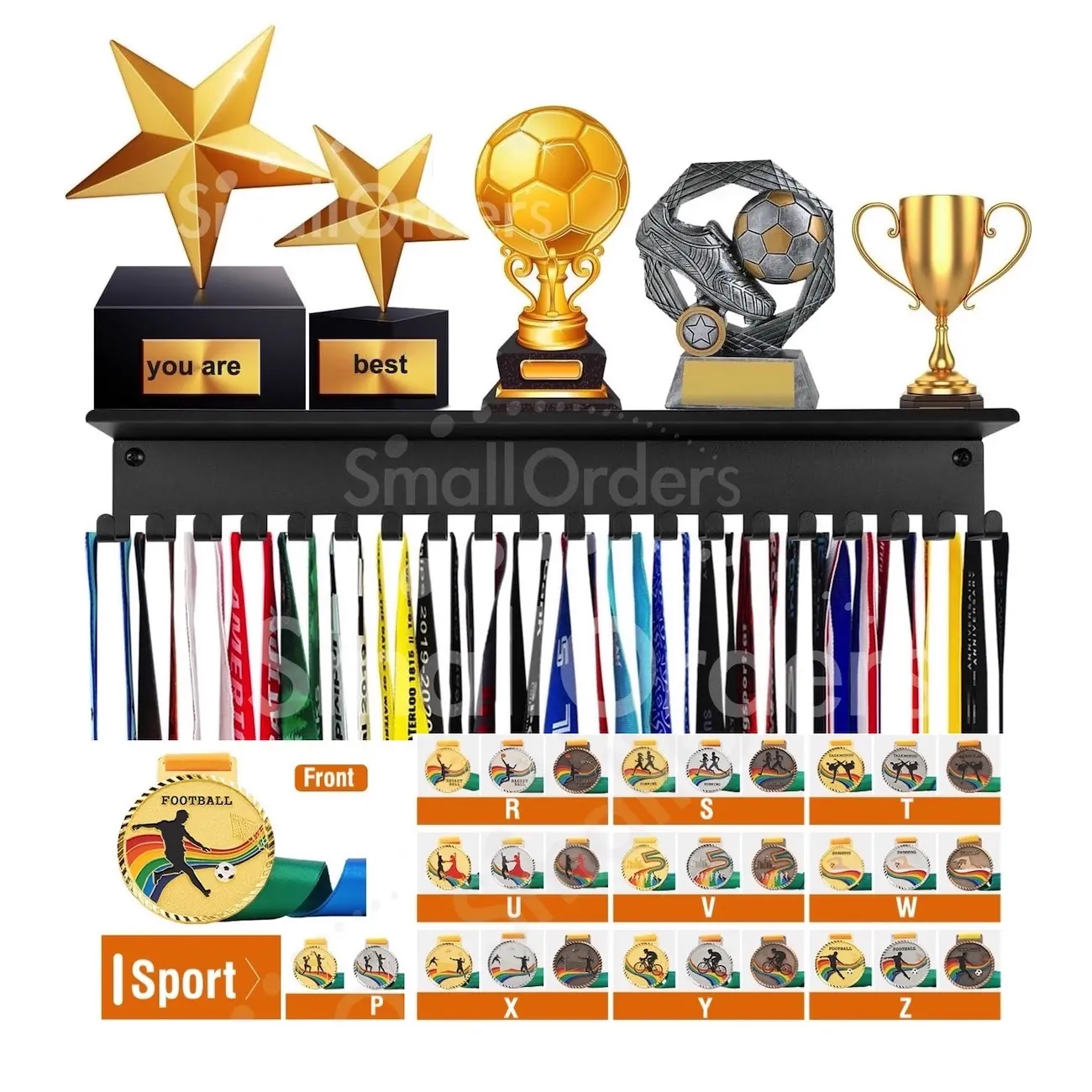 महिलाओं, पुरुषों के खेल पदकों के लिए कस्टम लक्जरी प्रमोशनल बिजनेस उपहार शिल्प उत्पाद आइटम राल धातु लकड़ी के क्रिस्टल उपहार सेट यूएई