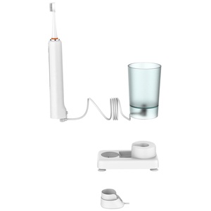 Logotipo personalizable 330Ml IPX7 Impermeable Carga inalámbrica Batería de larga duración Cepillo de dientes eléctrico sónico inteligente para encías sensibles - Product Image 6