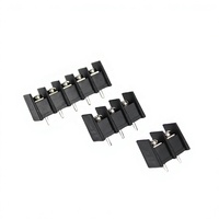 Bloc de connexion en gros KF45C - Pas de 9,5 mm, 6 broches, sortie centrale, bornier de barrière électrique pour carte PCB, 300 V 20 A