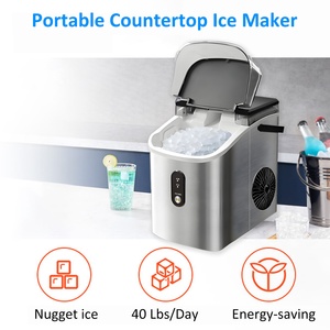 Comercial automático autolimpieza <span class=keywords><strong>Mini</strong></span> portátil 1.2L Quick <span class=keywords><strong>Ice</strong></span> <span class=keywords><strong>Cube</strong></span> Making <span class=keywords><strong>Maker</strong></span> Countertop Machine para el hogar - Product Image 4