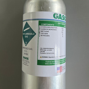 ถังแก๊สมาตรฐานทางทะเล GASCO 8AL-58L ขนาด 8 ลิตร แบบพกพา สำหรับการสอบเทียบอุตสาหกรรม สำหรับ MSA - Product Image 4