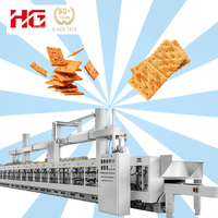 Ligne de production entièrement automatique de biscuits soda HG 100 kg/h avec équipement de boulangerie pour la fabrication de crackers