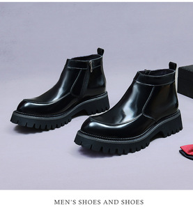 Zapatos Formales de Oficina de Estilo Italiano de Calidad Lujosa para Hombre, de Cuero Genuino, con Cordones, Oxford, Hechos a Mano, Antideslizantes - Product Image 3