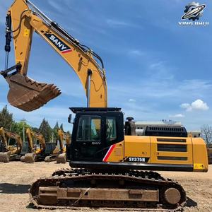 รถขุด Sany SY375H มือสอง น้ำหนัก 37.5 ตัน บุ้งกี๋ 2 ลูกบาศก์เมตร แบรนด์จีนแท้ รถขุดตีนตะขาบขนาดใหญ่สำหรับงานก่อสร้าง ชั่วโมงการใช้งานต่ำ ได้รับการรับรองมาตรฐาน CE - Product Image 2