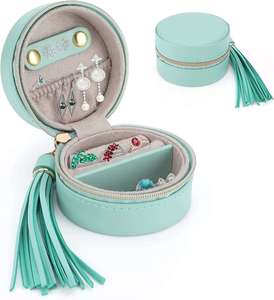 Wholesale Small Travel Luxury Jewelry Display Box Mini Storage Organizer Portable Jewelry Gift Boxes With Custom Logo